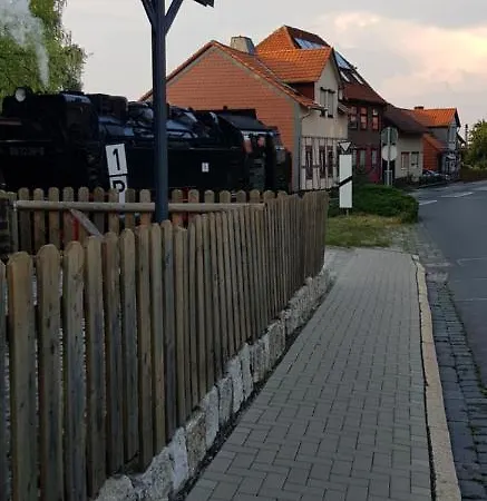 1 Raum Ferienwohnung Fuer Eisenbahnfreunde Wernigerode Buitenkant foto